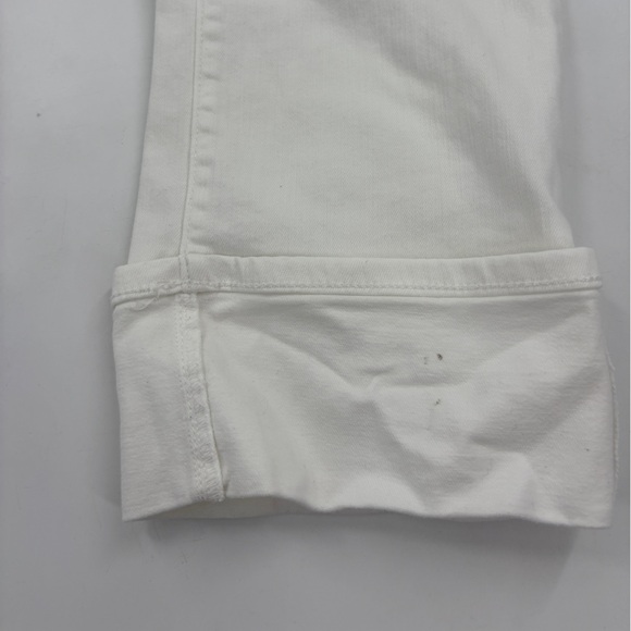 LILA RYAN White Cuffed Ankle Jeans - Picture 8 of 9